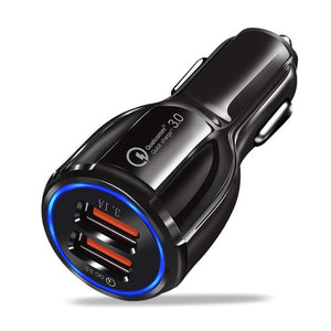 18W 3.1A Car Charger Quick Charge 3.0 Universal Dual USB