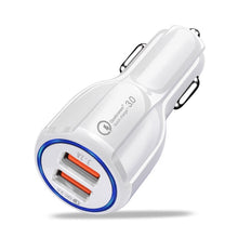 Load image into Gallery viewer, 18W 3.1A Car Charger Quick Charge 3.0 Universal Dual USB