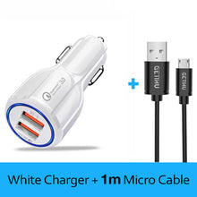 Load image into Gallery viewer, 18W 3.1A Car Charger Quick Charge 3.0 Universal Dual USB