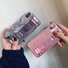 Load image into Gallery viewer, Makeup Eyeshadow Palette phone Case For iphone XS Max XR X XS 6 6s 7 8 plus