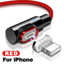 Load image into Gallery viewer, 2M Fast Magnetic Cable Quick Charge Micro USB Charger Type C
