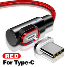 Load image into Gallery viewer, 2M Fast Magnetic Cable Quick Charge Micro USB Charger Type C