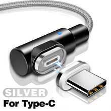 Load image into Gallery viewer, 2M Fast Magnetic Cable Quick Charge Micro USB Charger Type C