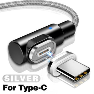 2M Fast Magnetic Cable Quick Charge Micro USB Charger Type C