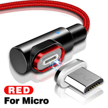 Load image into Gallery viewer, 2M Fast Magnetic Cable Quick Charge Micro USB Charger Type C