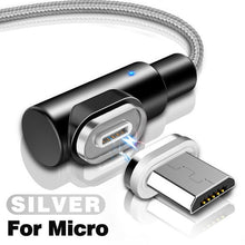 Load image into Gallery viewer, 2M Fast Magnetic Cable Quick Charge Micro USB Charger Type C